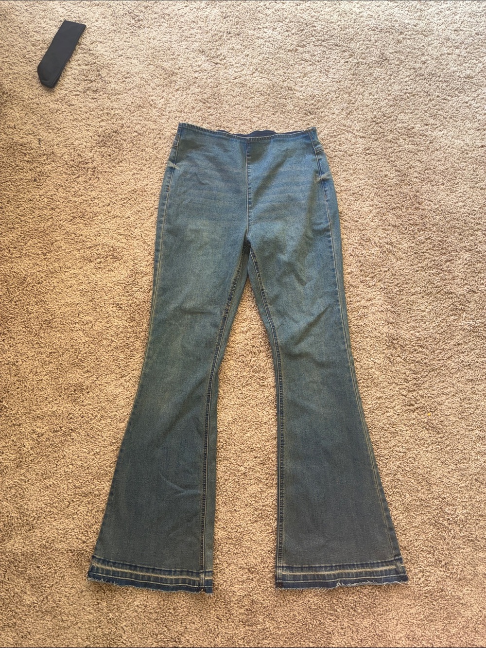 No Boundaries Light Blue Stretch Waistband Denim